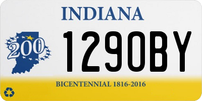 IN license plate 129OBY