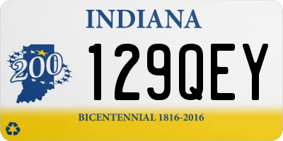 IN license plate 129QEY