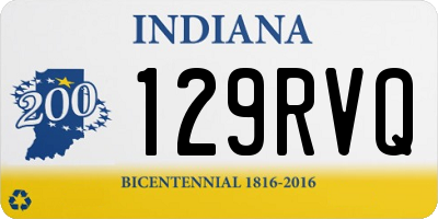 IN license plate 129RVQ