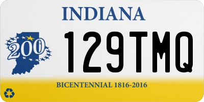 IN license plate 129TMQ