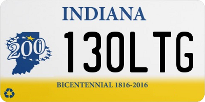 IN license plate 130LTG