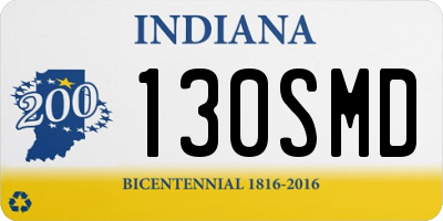 IN license plate 130SMD