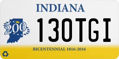 IN license plate 130TGI