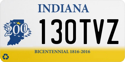 IN license plate 130TVZ
