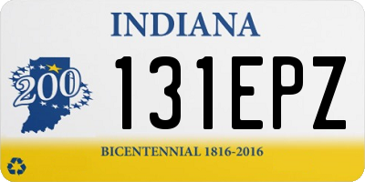 IN license plate 131EPZ