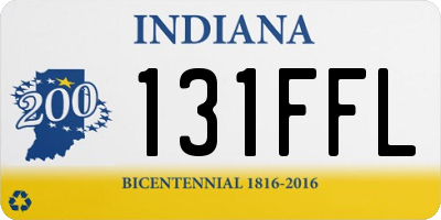 IN license plate 131FFL