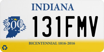 IN license plate 131FMV
