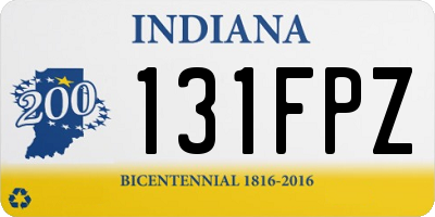 IN license plate 131FPZ