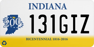 IN license plate 131GIZ