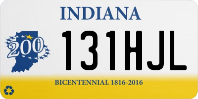 IN license plate 131HJL