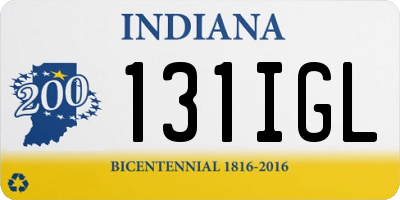 IN license plate 131IGL