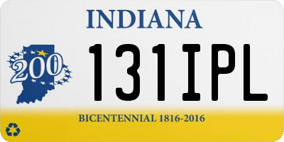 IN license plate 131IPL