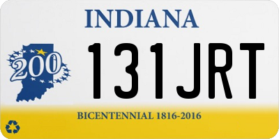 IN license plate 131JRT