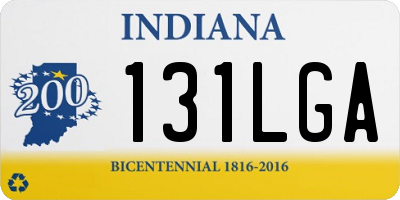 IN license plate 131LGA