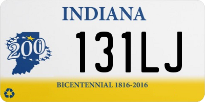 IN license plate 131LJ