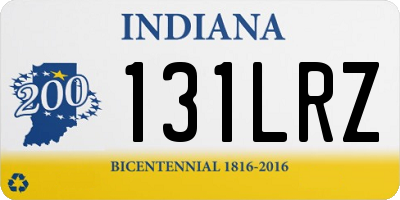 IN license plate 131LRZ