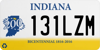IN license plate 131LZM