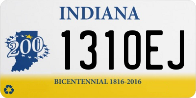 IN license plate 131OEJ