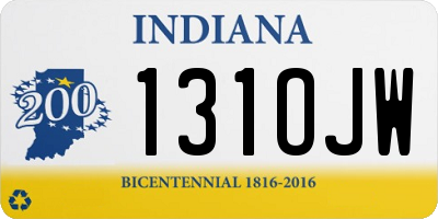 IN license plate 131OJW