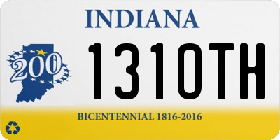 IN license plate 131OTH