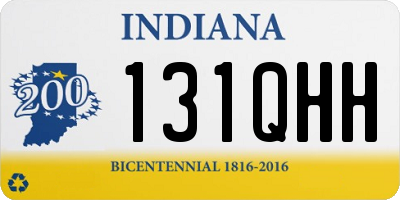 IN license plate 131QHH