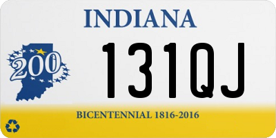 IN license plate 131QJ