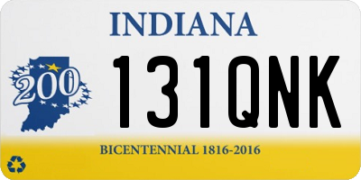 IN license plate 131QNK