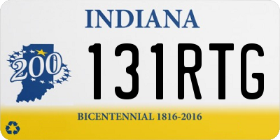IN license plate 131RTG