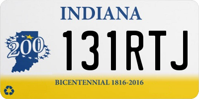 IN license plate 131RTJ
