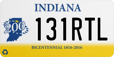 IN license plate 131RTL