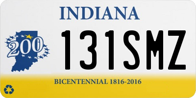 IN license plate 131SMZ