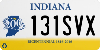 IN license plate 131SVX
