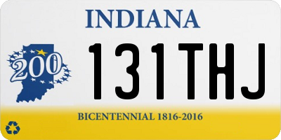 IN license plate 131THJ