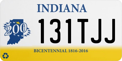 IN license plate 131TJJ