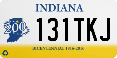 IN license plate 131TKJ