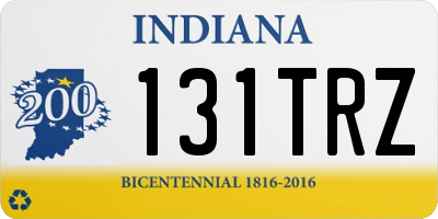 IN license plate 131TRZ