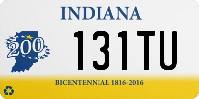 IN license plate 131TU