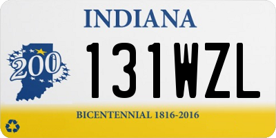 IN license plate 131WZL