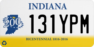 IN license plate 131YPM