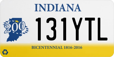 IN license plate 131YTL