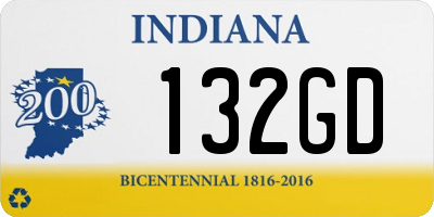 IN license plate 132GD