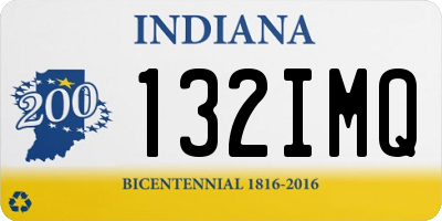IN license plate 132IMQ