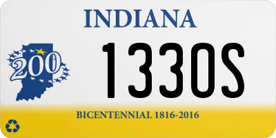 IN license plate 133OS