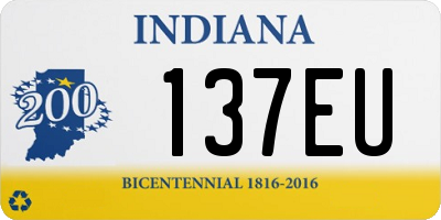 IN license plate 137EU