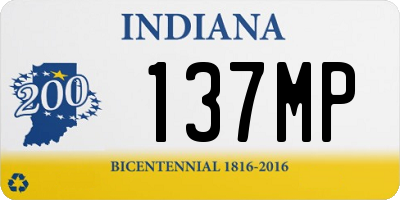 IN license plate 137MP