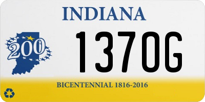 IN license plate 137OG