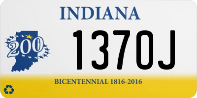 IN license plate 137OJ