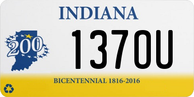 IN license plate 137OU