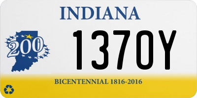 IN license plate 137OY