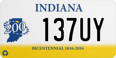 IN license plate 137UY